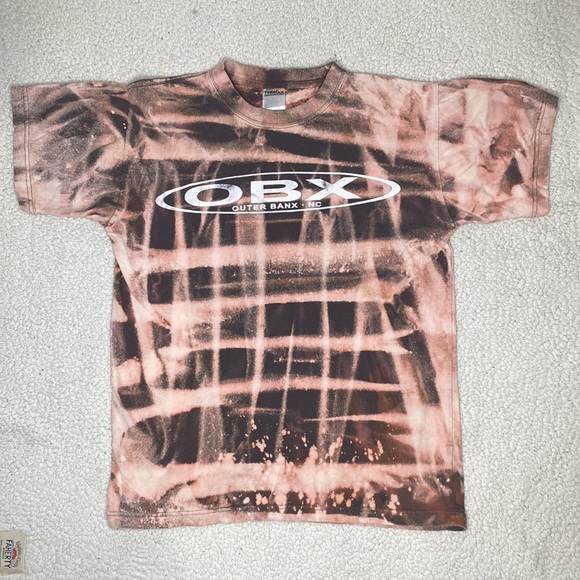 Outer Banks, NC Bleached T-Shirt: Size Medium - Picture 1 of 7